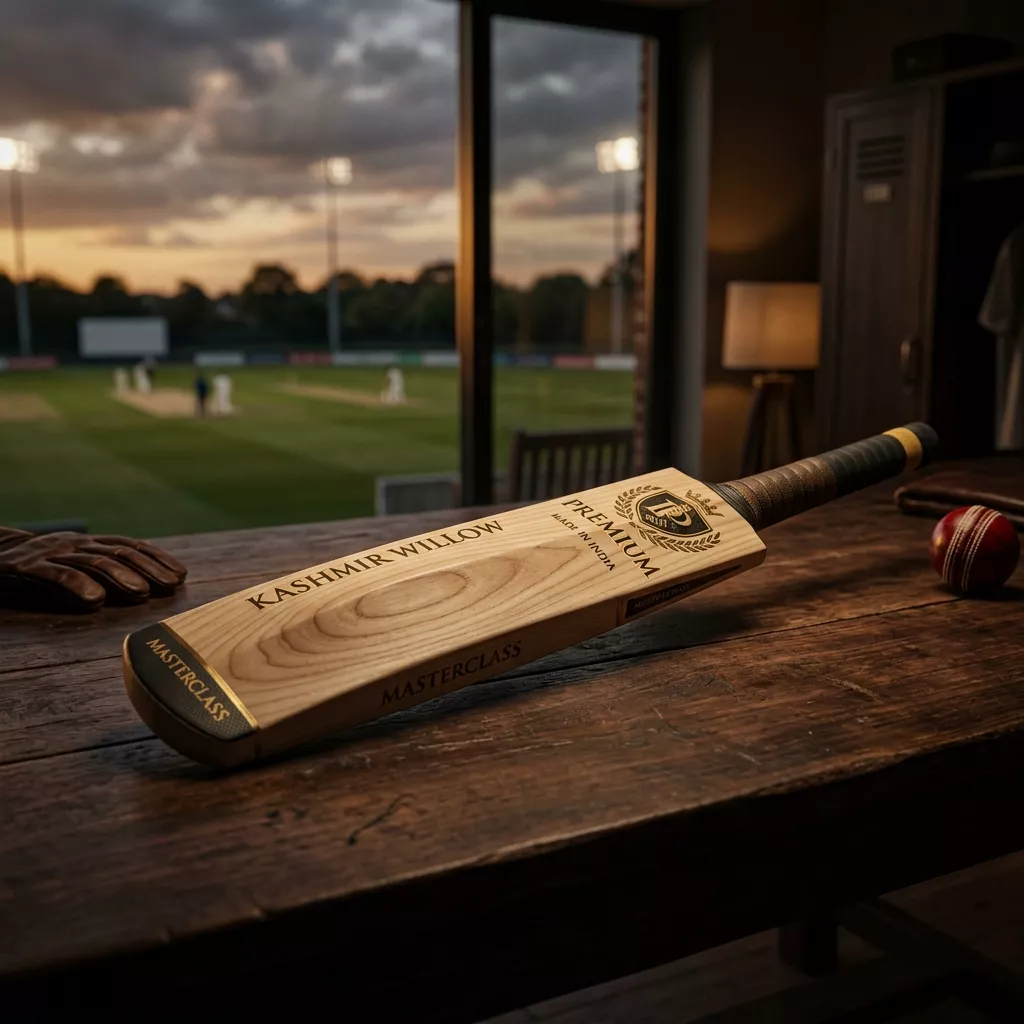 Premium Cricket Bats Background